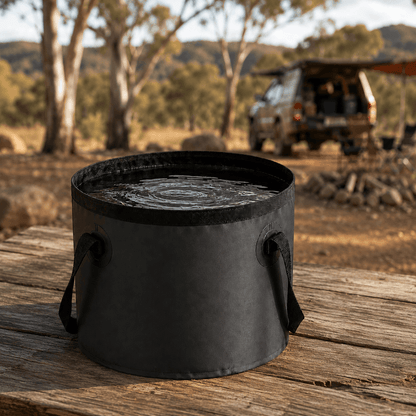 TrailBuilt Fold-Flat Water Bucket