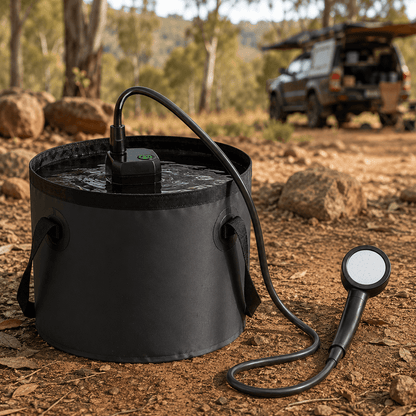 TrailBuilt Off-Grid Rinse Pump
