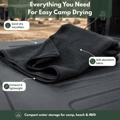 TrailBuilt Quick-Dry Camp Towel