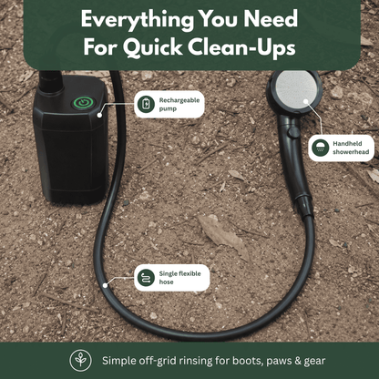 TrailBuilt Off-Grid Rinse Pump