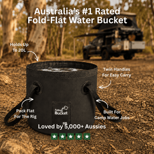 TrailBuilt™ Fold-Flat Water Bucket