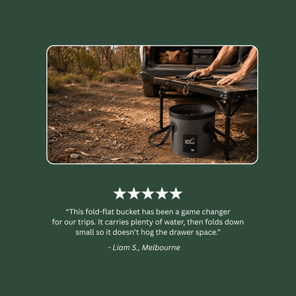 TrailBuilt™ Fold-Flat Water Bucket