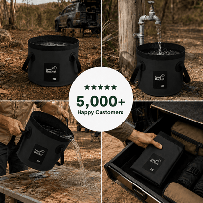 TrailBuilt™ Fold-Flat Water Bucket