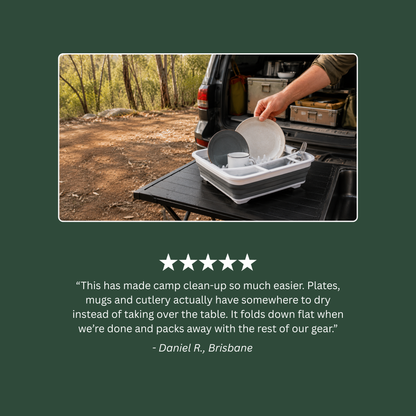 TrailBuilt™  Collapsible Dish Rack