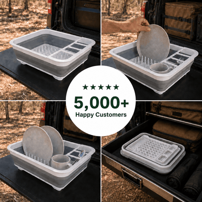 TrailBuilt™  Collapsible Dish Rack
