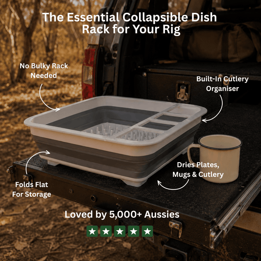 TrailBuilt™  Collapsible Dish Rack