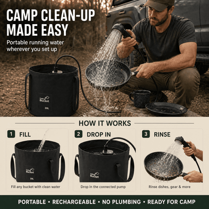 TrailBuilt™ Portable Rinse Pump