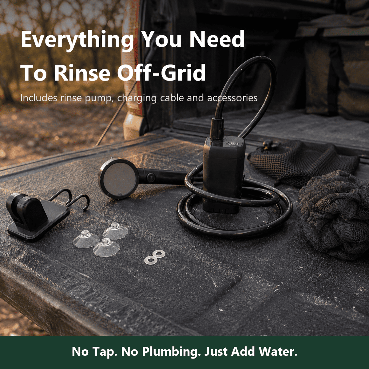TrailBuilt™ Portable Rinse Pump