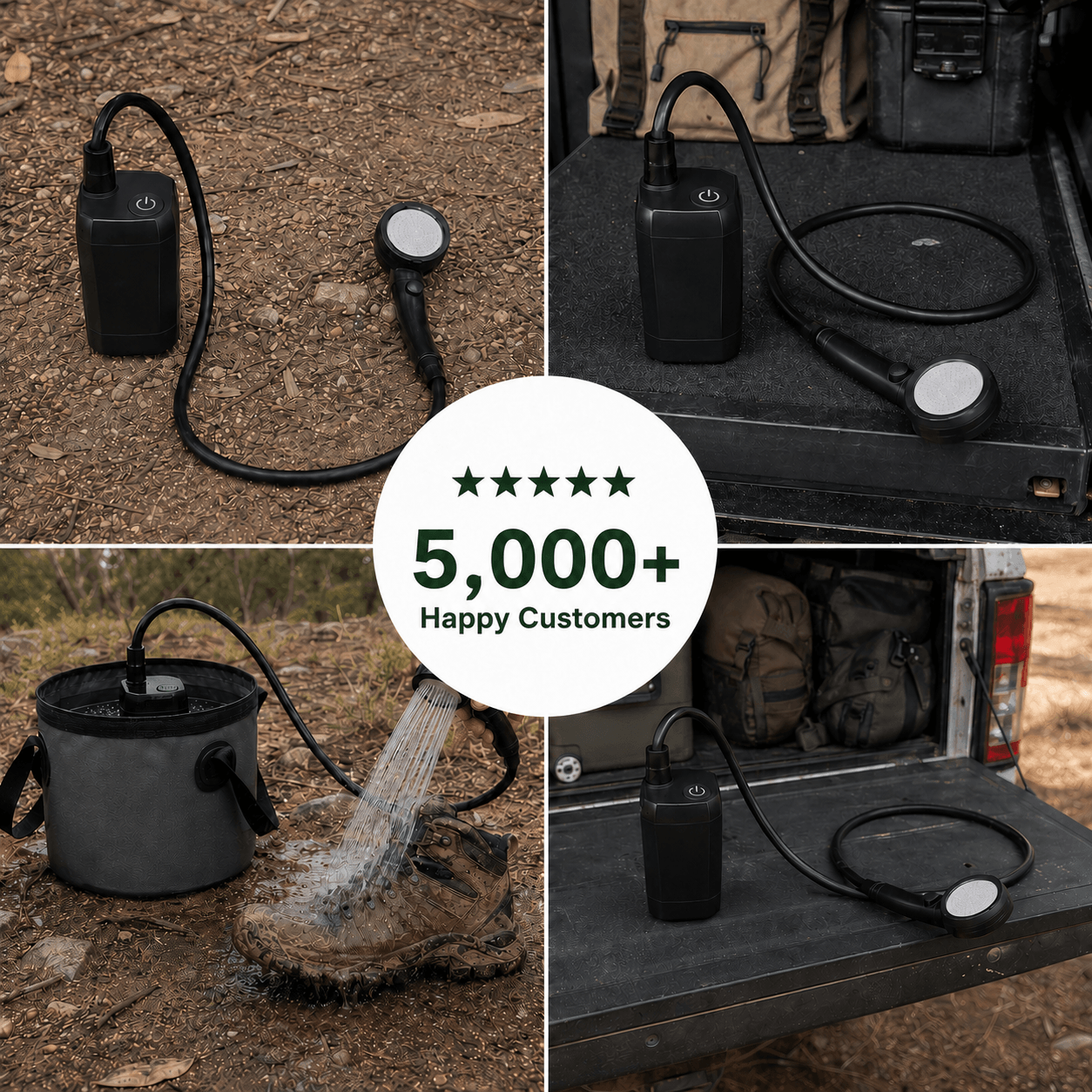 TrailBuilt™ Off-Grid Rinse Pump