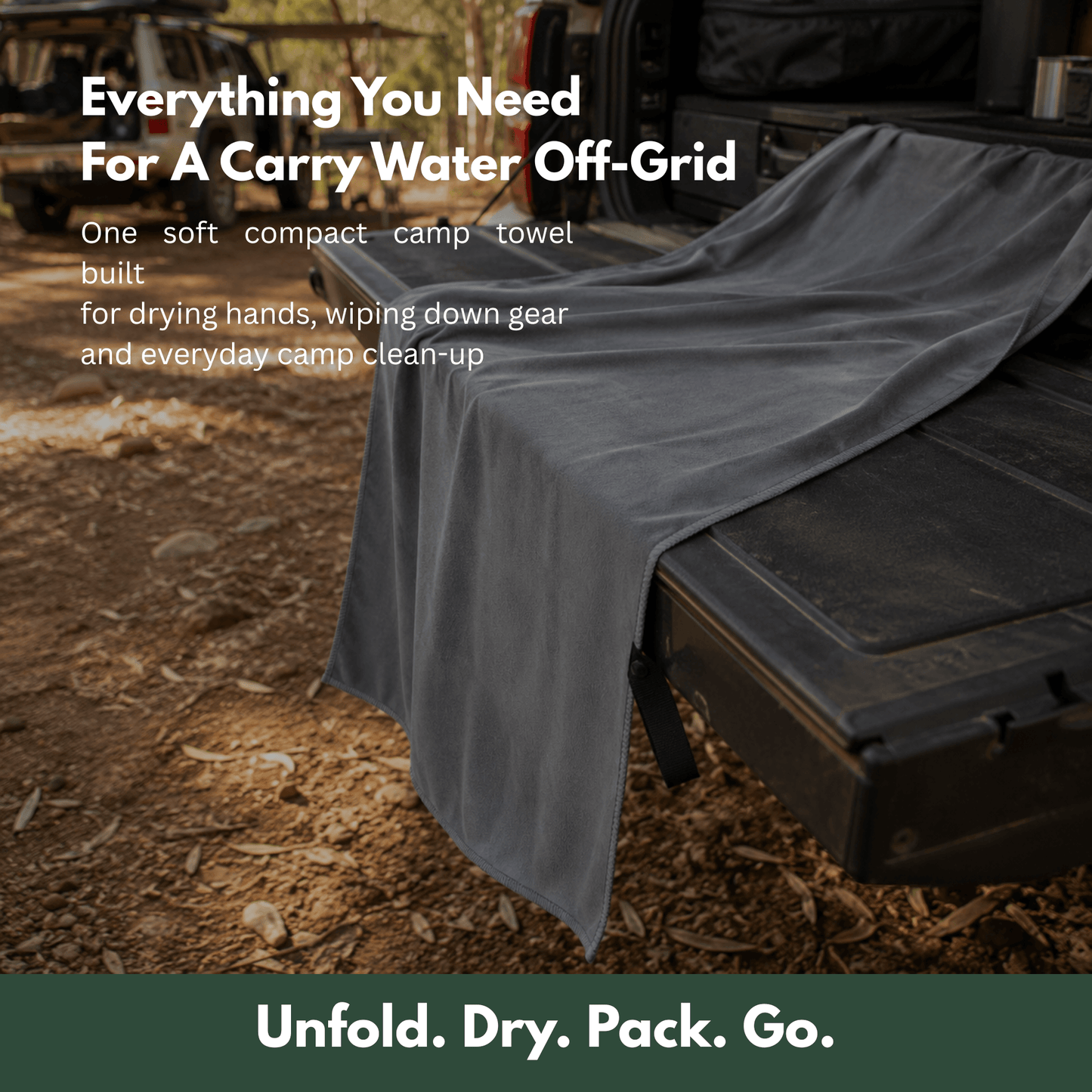 TrailBuilt™ Quick-Dry Camp Towel