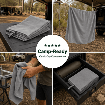 TrailBuilt™ Quick-Dry Camp Towel
